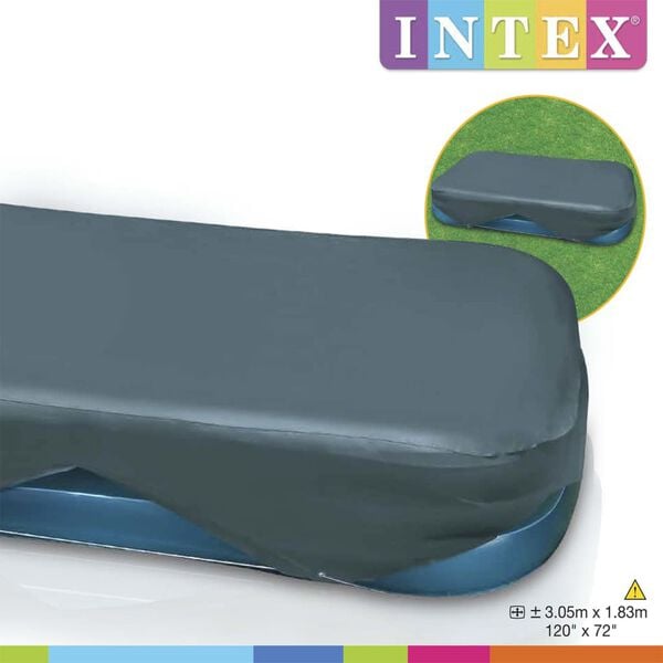 Intex Pool-Abdeckung Rechteckig 58412NP