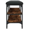 vidaXL Schuhbank R&auml;uchereiche 82x32x47 cm Holzwerkstoff