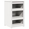 vidaXL K&uuml;chenschrank MEPPEL Wei&szlig; 55 x 55 x 92 cm Massives Kiefernholz