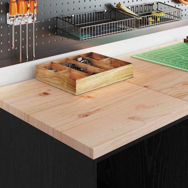 vidaXL Garagen-Aufbewahrungsschrank Schwarz Massivholz Kiefer