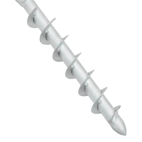 vidaXL Bodenh&uuml;lse f&uuml;r Sonnenschirm mit Stange 16x16x52 cm Stahl