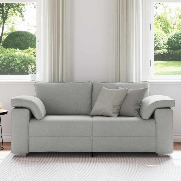 vidaXL Sofa Wolkengrau 180 x 77 x 82 cm Stoff