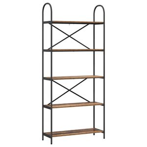 vidaXL B&uuml;cherregal Altholz 80 x 30 x 183 cm Holzwerkstoff