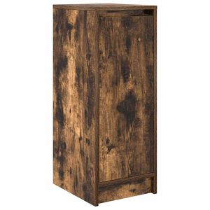 vidaXL Schuhschrank R&auml;uchereiche 29,5x34x76 cm Holzwerkstoff