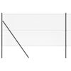 vidaXL Zaunpfosten Grau 10 x 1,4 m (19 x 19 mm Drahtgewebe)