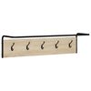 vidaXL Garderobenst&auml;nder Sonoma-Eiche 100 x 30 x 25 cm Holzwerkstoff