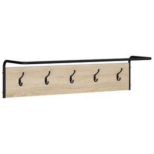 vidaXL Garderobenst&auml;nder Sonoma-Eiche 100 x 30 x 25 cm Holzwerkstoff