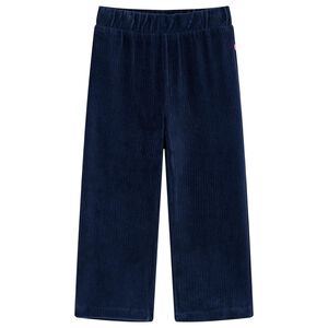 vidaXL Kinderhose Cord Marineblau 104