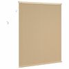vidaXL Venetianer Jalousie Hellbraun mit Muster 150 x 120 cm PVC