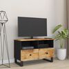 vidaXL TV-Schrank 70x33x46 cm Massivholz Mango