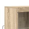 vidaXL Sideboard Sonoma-Eiche 81x37x100 cm Holzwerkstoff