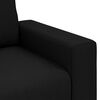 vidaXL Sofa Schwarz Gesamtabmessungen: 100 x 80 x 82 cm (B x T x H)