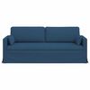 vidaXL Sofa Blau Gesamtabmessungen: 198 x 78 x 80 cm (B x T x H) Samt