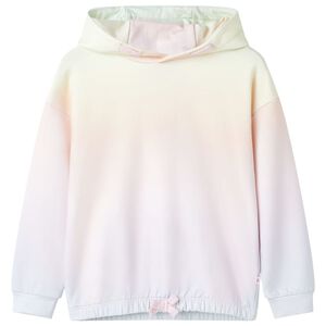 vidaXL Kinder-Kapuzenpullover Wei&szlig; 104