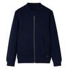 vidaXL Kinder-Sweatshirt mit Rei&szlig;verschluss Marineblau 92