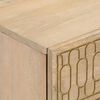 vidaXL Nachttisch 40x33x46 cm Massivholz Mango
