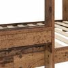 vidaXL Etagenbett f&uuml;r Kinder Altholz 100 x 200 cm Holzwerkstoff