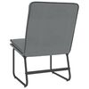 vidaXL Loungesessel Grau 54x75x76 cm Kunstleder