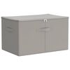 vidaXL Aufbewahrungsbox 24 stk. Vliesstoff 60 x 43 x 35 cm 90,3 L Grau