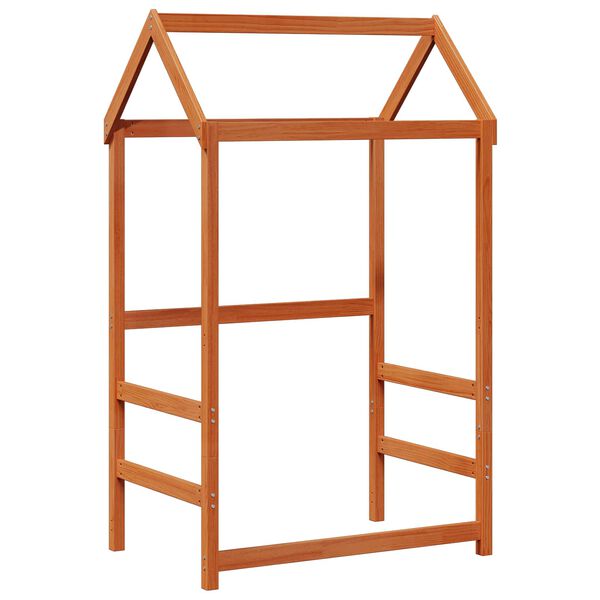 vidaXL Tagesbett Set 2 pcs Wachsbraun Massives Kiefernholz