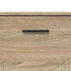 vidaXL Badezimmerschrank mit Schubladen Sonoma-Eiche 76,5 x 35 x 64 cm