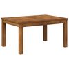 vidaXL Couchtisch Natur 50 x 68,5 x 36 cm Massivholz Akazie