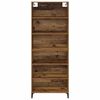 vidaXL Highboard Altholz 69,5 x 34 x 180 cm Holzwerkstoff