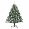 vidaXL K&uuml;nstlicher Weihnachtsbaum mit 300 LEDs mit St&auml;nder Gr&uuml;n 180 cm