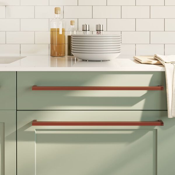 vidaXL M&ouml;belgriffe 10 Stk. Bronzen 480 mm Edelstahl