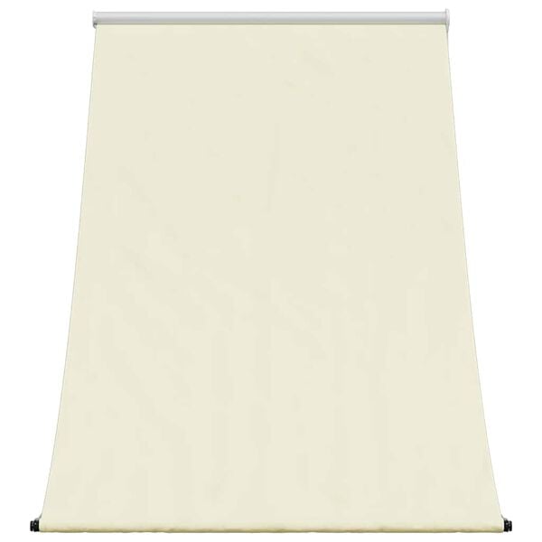 vidaXL Markise Einziehbar Creme 100x150 cm Stoff und Stahl