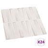 vidaXL Wandpaneele 24 Stk. 3D 0,5&times;0,5 m 6 m&sup2;