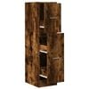 vidaXL Apothekerschrank R&auml;uchereiche 30x41x118 cm Holzwerkstoff