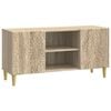 vidaXL TV-Schr&auml;nk 102 x 34,5 x 50 cm Sonoma-Eiche Holzwerkstoff