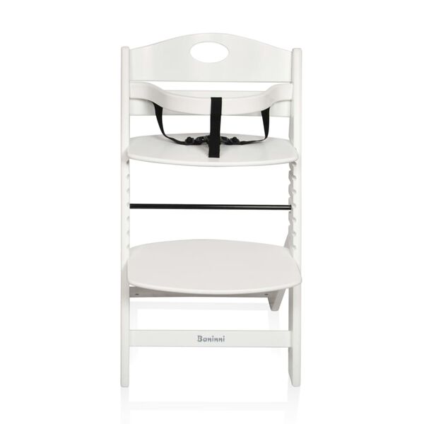 Baninni Hochstuhl Muna Holz Wei&szlig;