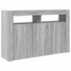 vidaXL Sideboard Graues Sonoma 116 x 30 x 75 cm Holzwerkstoff