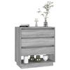 vidaXL Sideboard Grau Sonoma 70x41x75 cm Holzwerkstoff