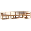 vidaXL Outdoor-Sofagarnitur 6 pcs Natur Massivholz Akazie