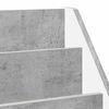 vidaXL Kinderregal Beton Grau 60 x 29,5 x 69 cm Holzwerkstoff