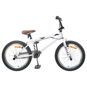 vidaXL BMX Rad 20 Zoll f&uuml;r &uuml;ber 9 Jahre alt Wei&szlig;