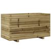vidaXL Pflanzk&uuml;bel 90x40x49,5 cm Kiefernholz Impr&auml;gniert