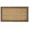 vidaXL Bereichsteppich Grau 100 x 200 cm Jute