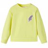 vidaXL Kinder-Sweatshirt Gelb 104