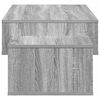 vidaXL Couchtisch Graues Sonoma 105 x 50 x 32,5 cm Holzwerkstoff