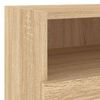 vidaXL TV-Wandschr&auml;nke 2 Stk. Sonoma-Eiche 40x30x30 cm Holzwerkstoff