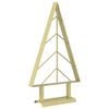 vidaXL Metall Weihnachtsbaum KUOPIO 60 cm Stahl Gold