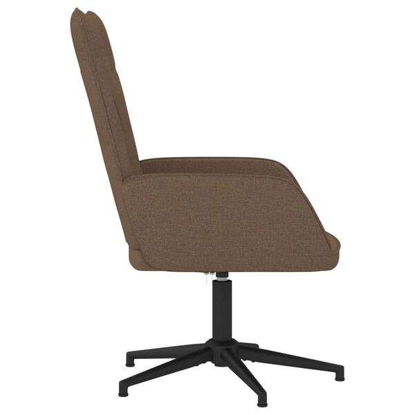 vidaXL Relaxsessel Braun Stoff