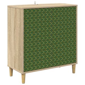 vidaXL Sideboard GELEEN Sonoma 69 x 33 x 75 cm Holzwerkstoff