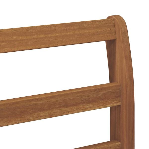 vidaXL Sofagarnituren 3 pcs Natur und Anthrazit Massivholz Akazie