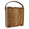 Gifts Amsterdam Wanduhr Vienne L Holz Braun 22x22x6,5 cm