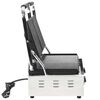 vidaXL Doppelter Gerillter Panini-Grill 3600 W 57x30,5x20 cm